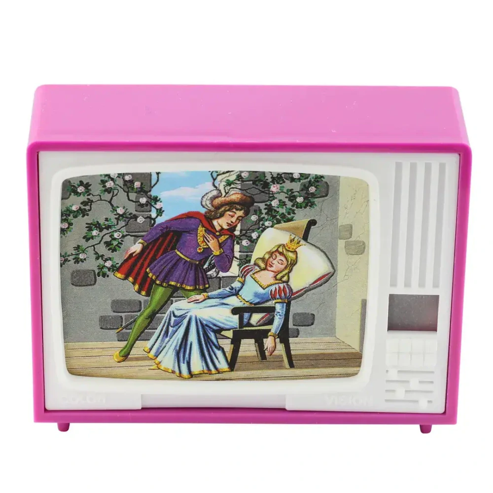 Šípková Růženka - klikací TV (retro hračka)