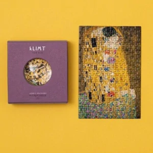 Puzzle Polibek 150 dílků s lupou (Gustav Klimt)