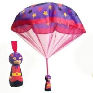 Dřevěný parašutista Flying Heroes - Super Cat
