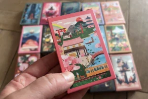 Puzzle do kapsy Snění o Japonsku (99 dílků, 10 x 14 cm) 