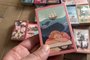 Puzzle do kapsy Sním o dobrodružství (99 dílků, 10 x 14 cm) 