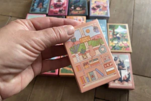 Puzzle do kapsy Je tady jaro (99 dílků, 10 x 14 cm) 