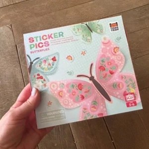 Samolepky motýlci - kreativní sada Tiger Tribe