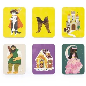 Pexeso s pohádkami - spoj tři obrázky / Fairytale Memory Game