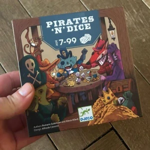 DJECO Stolní kostková hra Piráti 