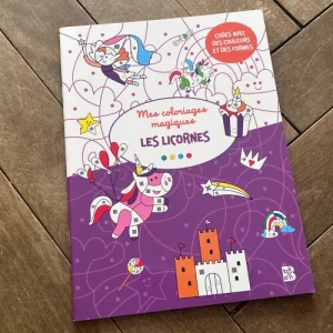 Malování podle čísel Jednorožci