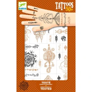 Tetování Orientální šperky Djeco (blyštivé)