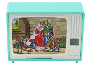 Sněhurka a sedm trpaslíků - klikací TV (retro hračka)