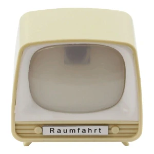 Vesmír - klikací TV (retro hračka)