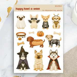 Samolepky Halloween - Pejsci