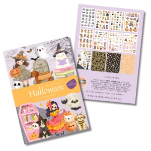 250 samolepek Halloween - velká sada