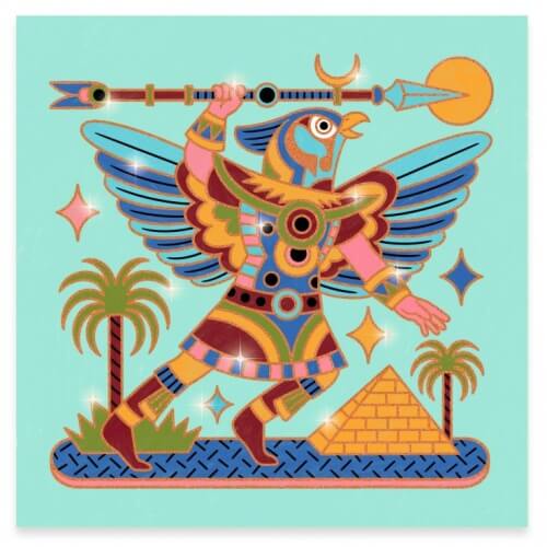 Zlaté omalovánky - Egypt Djeco