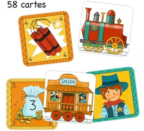 Golden Train - strategická karetní hra Djeco