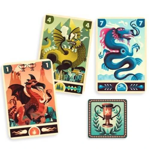Dragon Deck - strategická karetní hra Djeco