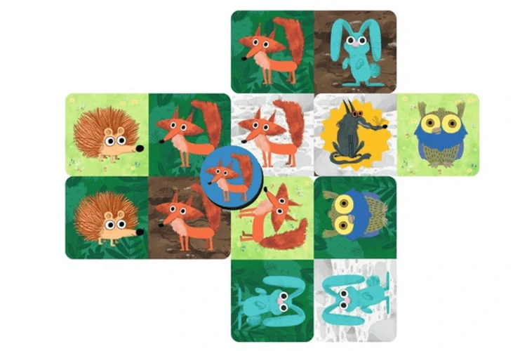 Wolf Panic - strategická kooperativní hra Djeco