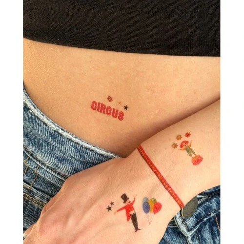 Tetování Cirkus (Sioou)