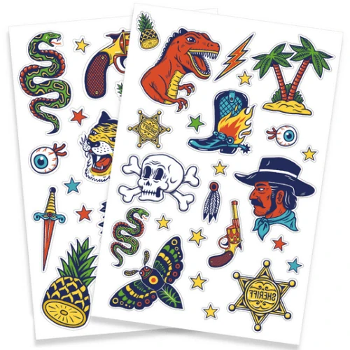 Tetování Bang Bang Djeco - metalické