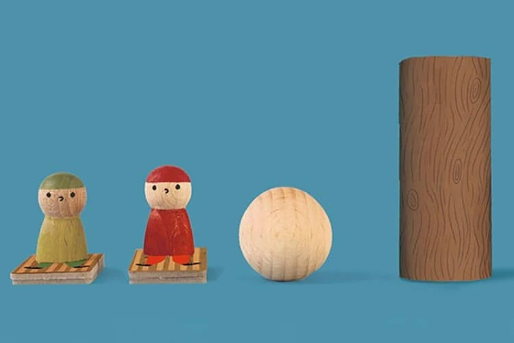 Závody na sněhu (Snow Race) - kapesní hra