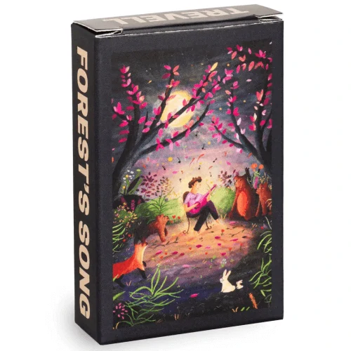 Puzzle do kapsy Píseň o lese (99 dílků, 10 x 14 cm) 