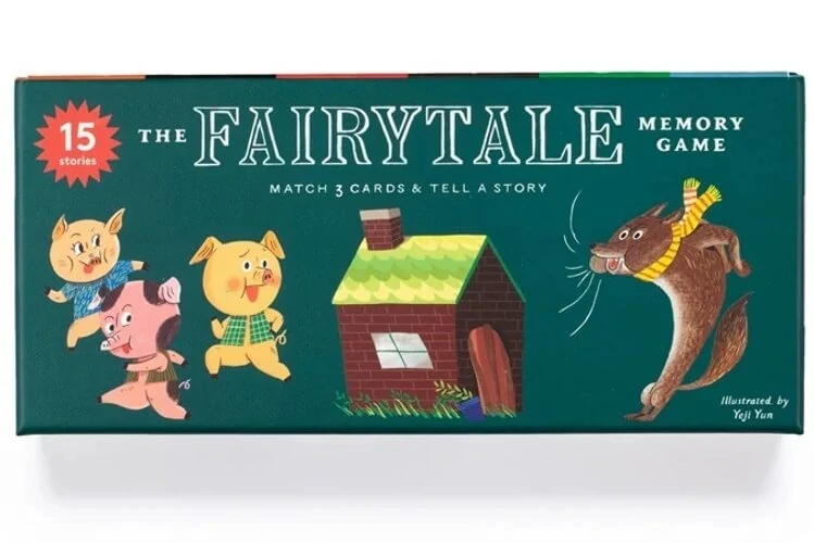 Pexeso s pohádkami - spoj tři obrázky / Fairytale Memory Game
