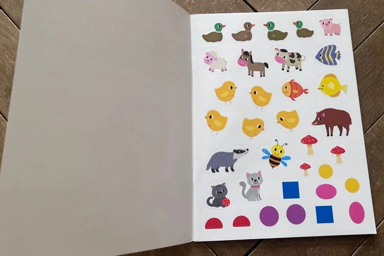 Samolepky Zvířatka