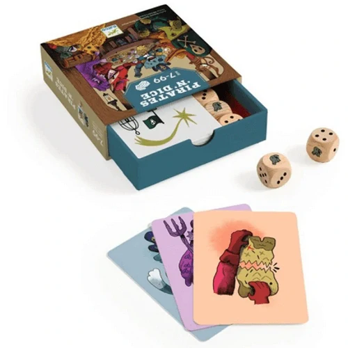 DJECO Stolní kostková hra Piráti 