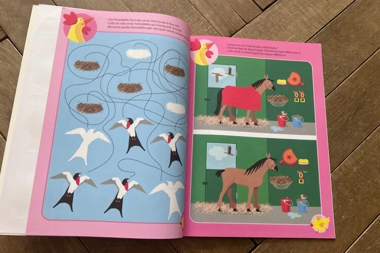 Panika na farmě - sešit plný úkolů a samolepek