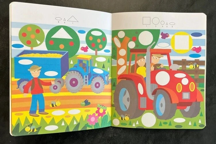 Samolepky Traktory - mám rád tvary!