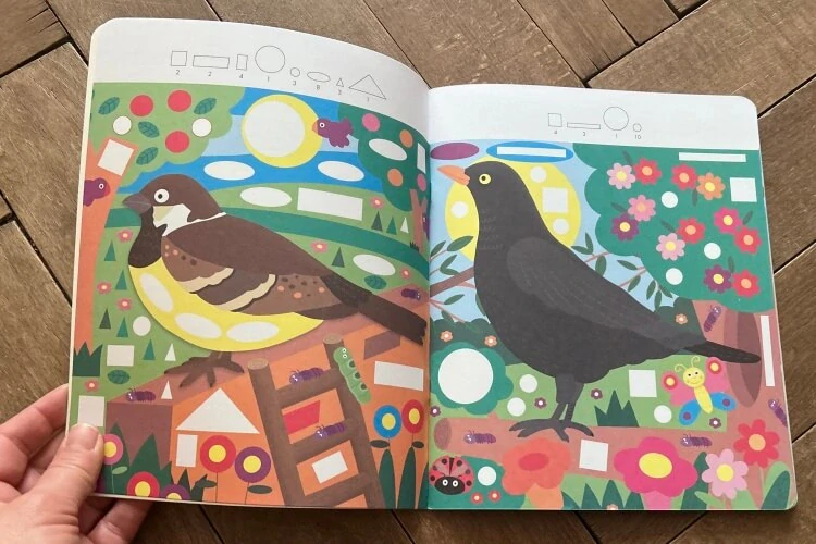 Samolepky Ptáčci - mám rád tvary!