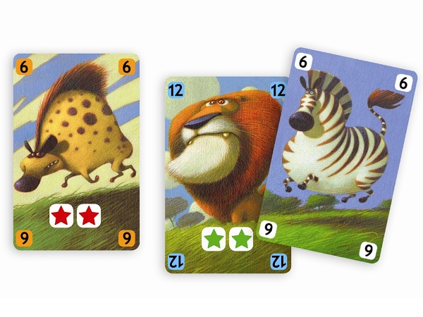 Savana - strategická karetní hra Djeco