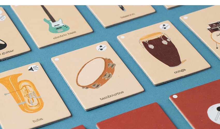 Pojďme na koncert - hra na postřeh a paměť