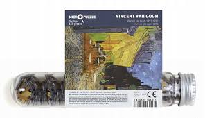 Puzzle Terasa kavárny v noci 150 dílků 10 x 15 cm