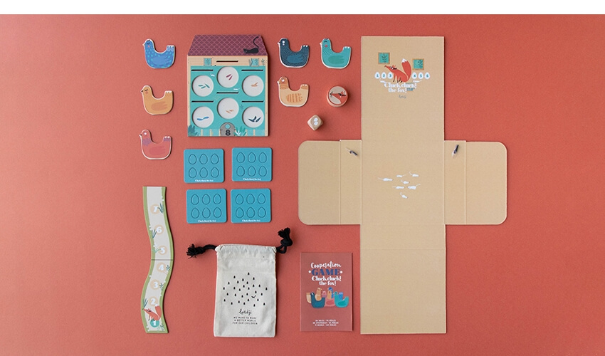 Pozor na lišku! - kooperativní hra Londji v kapesní verzi (princip jako Ovocný sad)