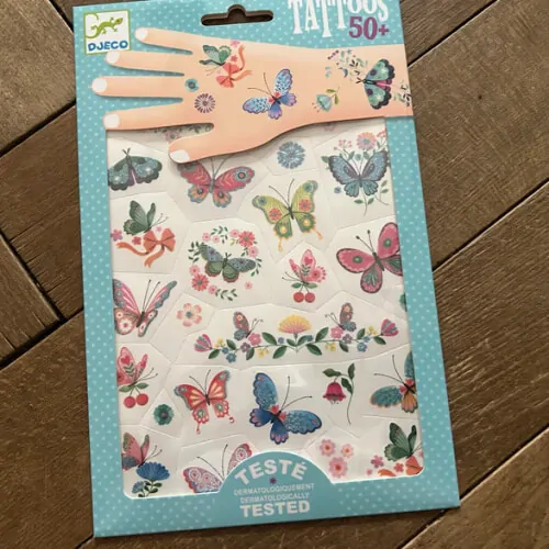 Tetování Motýlci Djeco