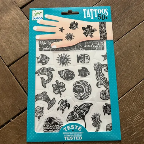Tetování Polynesie Djeco