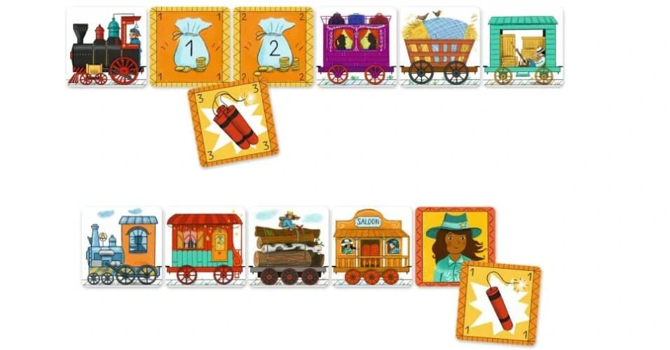 Golden Train - strategická karetní hra Djeco