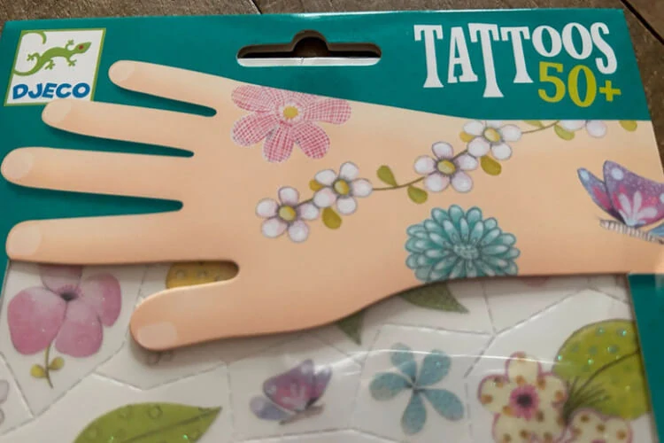 Tetování Květiny Djeco