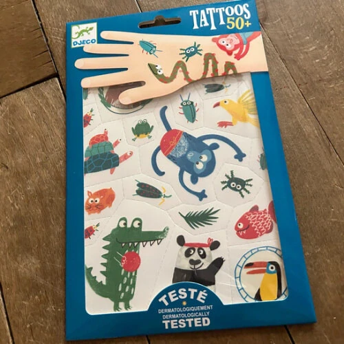 Tetování V džungli Djeco