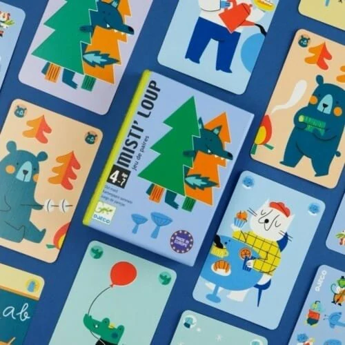  Misti'Loup (Černý Petr) Djeco