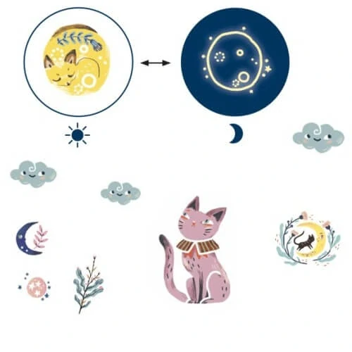 Tetování Šťastné sny Djeco (svítí ve tmě)