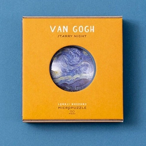 Puzzle Hvězdná noc 150 dílků s lupou (Vincent van Gogh)