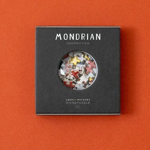 Puzzle Kompozice 150 dílků s lupou (Piet Mondrian)