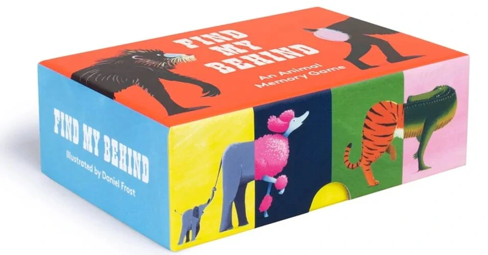 Kde je můj zadeček? (Find My Behind) Pexeso se zvířátky