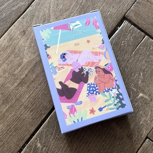 Puzzle do kapsy Na pláži (99 dílků, 10 x 14 cm) 