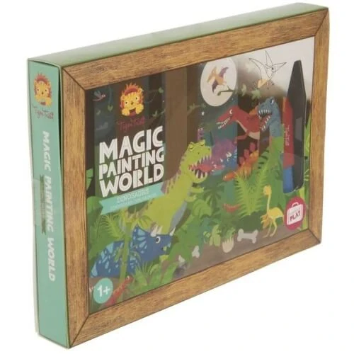 Vodní omalovánky Dinosauři - 4 obrázky /Magic Painitng World