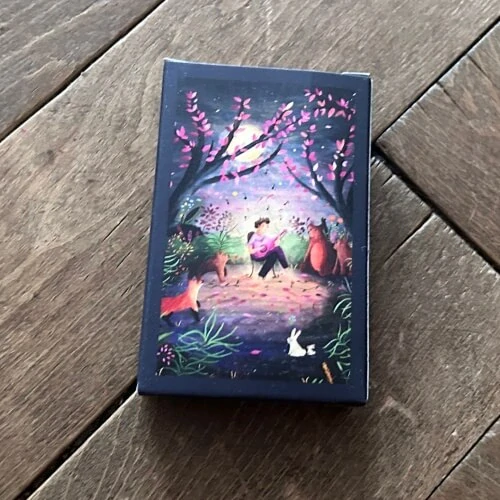 Puzzle do kapsy Píseň o lese (99 dílků, 10 x 14 cm) 