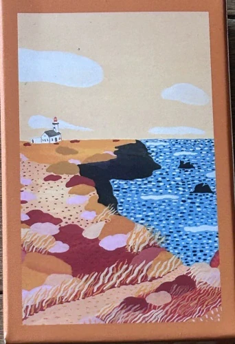 Puzzle do kapsy Na pobřeží (99 dílků, 10 x 14 cm) 