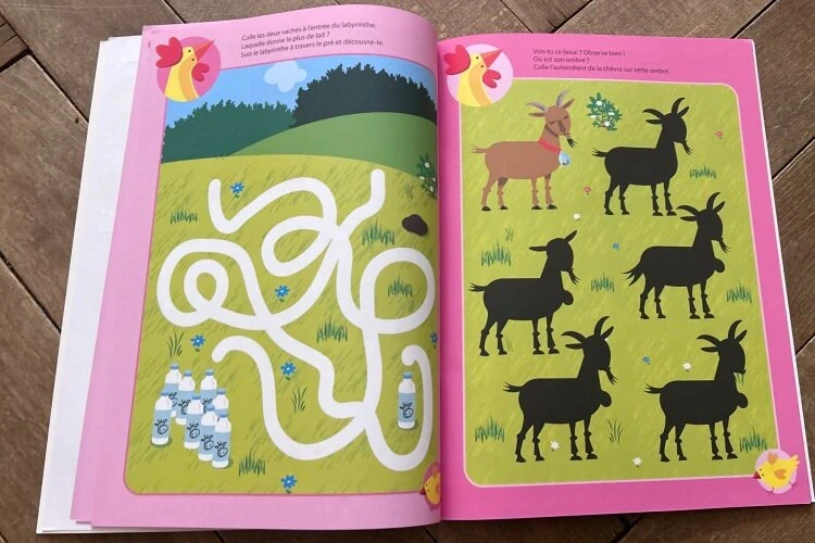 Panika na farmě - sešit plný úkolů a samolepek