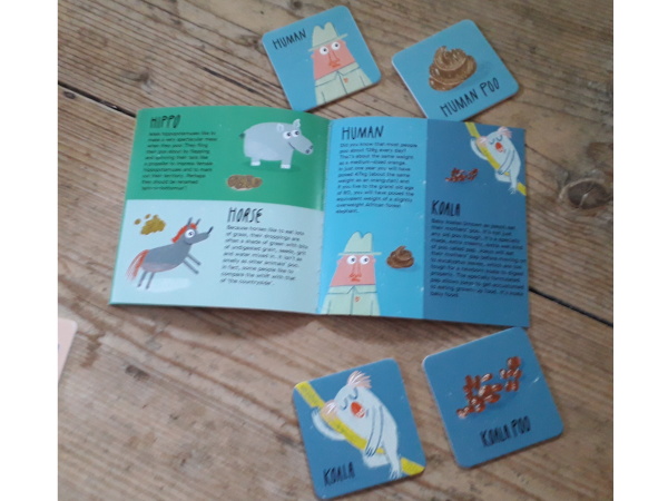 Pexeso Kdo udělal toto hovínko? / Who Did This Poo?