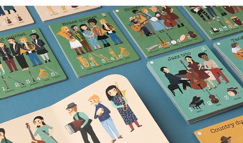 Pojďme na koncert - hra na postřeh a paměť